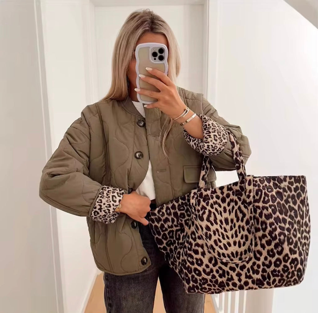 Veste Giulia Kaki