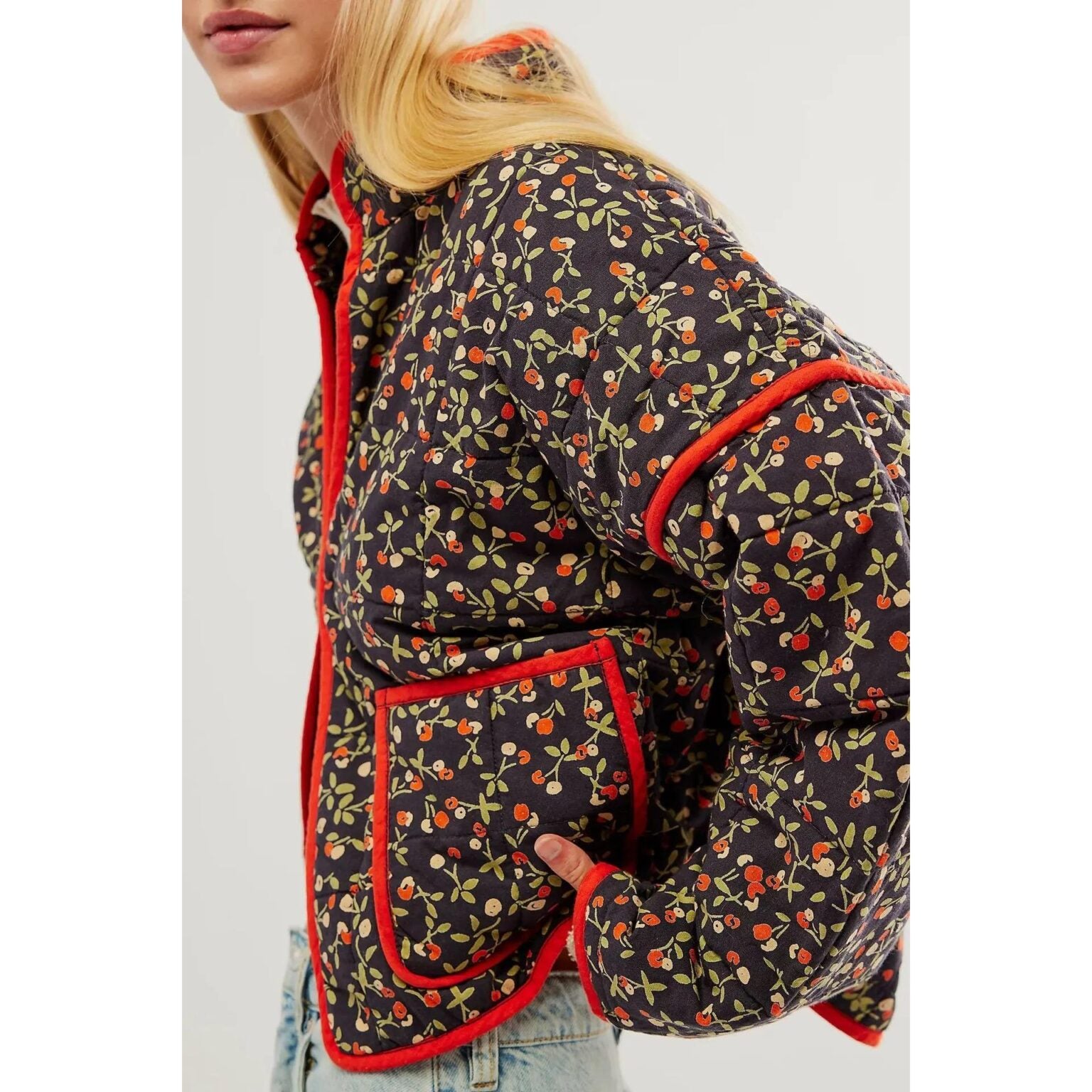 Kimono à fleurs